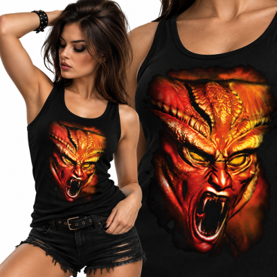 TANK TOP DAMSKI HORROR DEMON